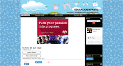 Desktop Screenshot of educacion-infantil.net